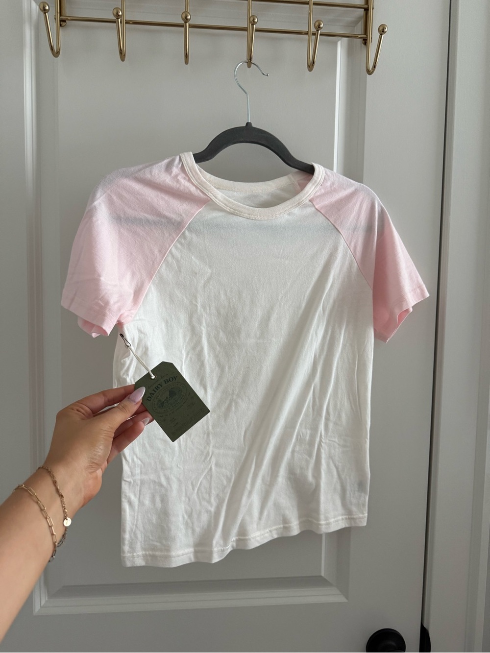 Dairy Boy Color Block Tee